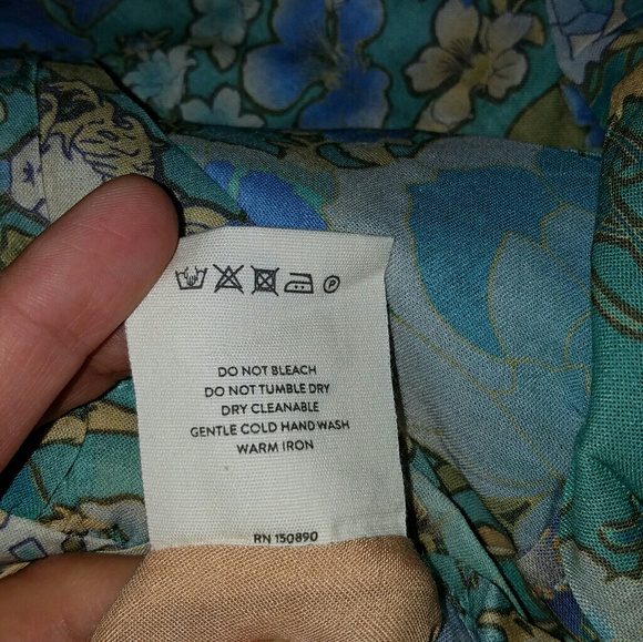 New spell x free people turquoise amethyst gown M - Picture 10 of 16